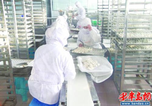 探访速冻食品生产过程 速冻水饺1小时包4095