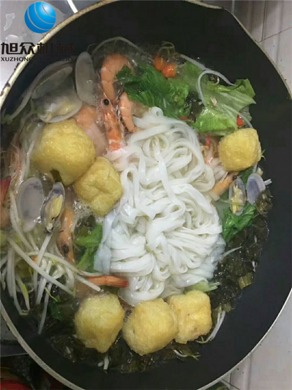 玫红色的粉??您见过吗?旭众食品为您带来七彩河粉