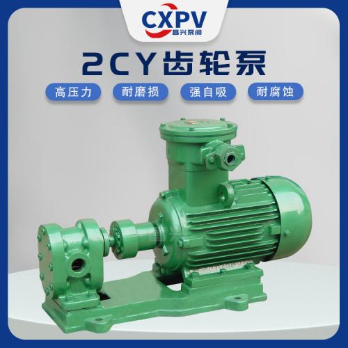 昌興2CY自吸式齒輪泵 柴油機油泵 臥式高壓泵